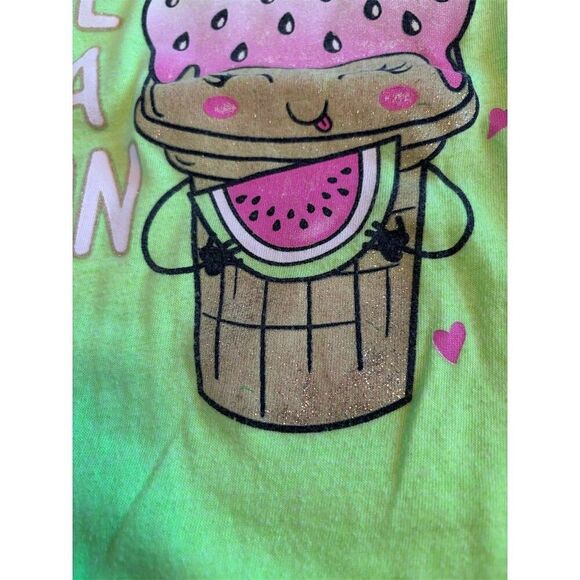 The Children's Place Girls T-Shirts Size L (10/12) Mermaid Watermelon - Picture 5 of 9